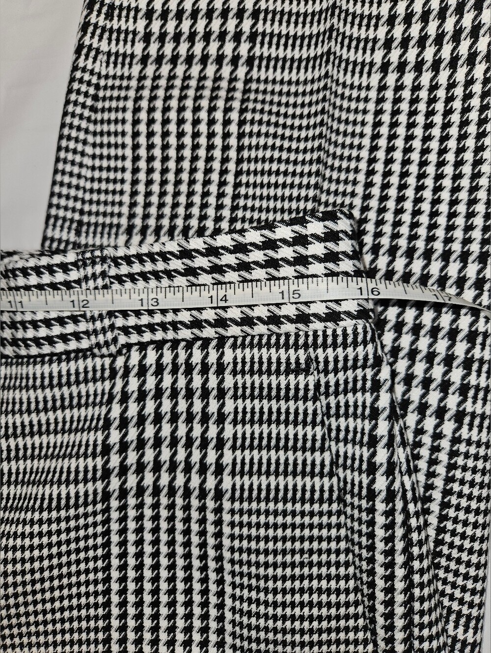 Banana Republic Houndstooth Pants Suit Set Size 8 And 6 - Picture 13 of 14